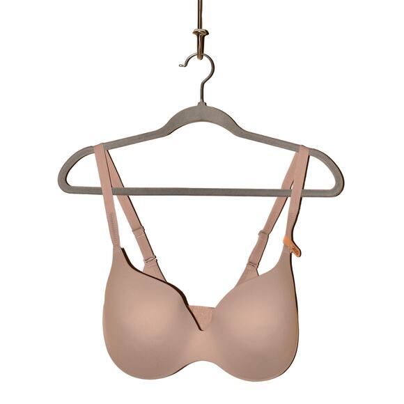 MAIDENFORM NEW $48 Dreamwire Back Smoothing Underwire Bra Evening Blush 34DD - Picture 1 of 3